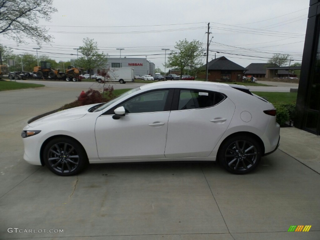 2021 Mazda3 Select Sedan AWD - Snowflake White Pearl Mica / Black photo #6