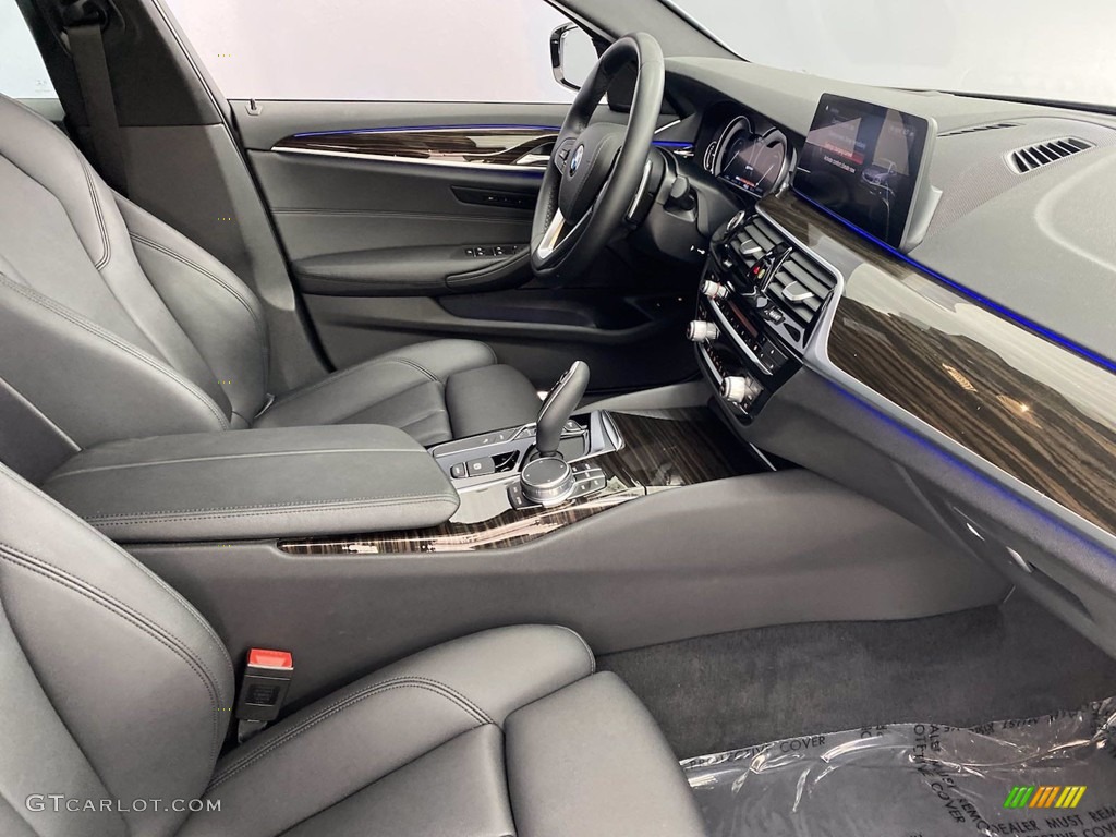 2019 5 Series 530e iPerformance Sedan - Bluestone Metallic / Black photo #33