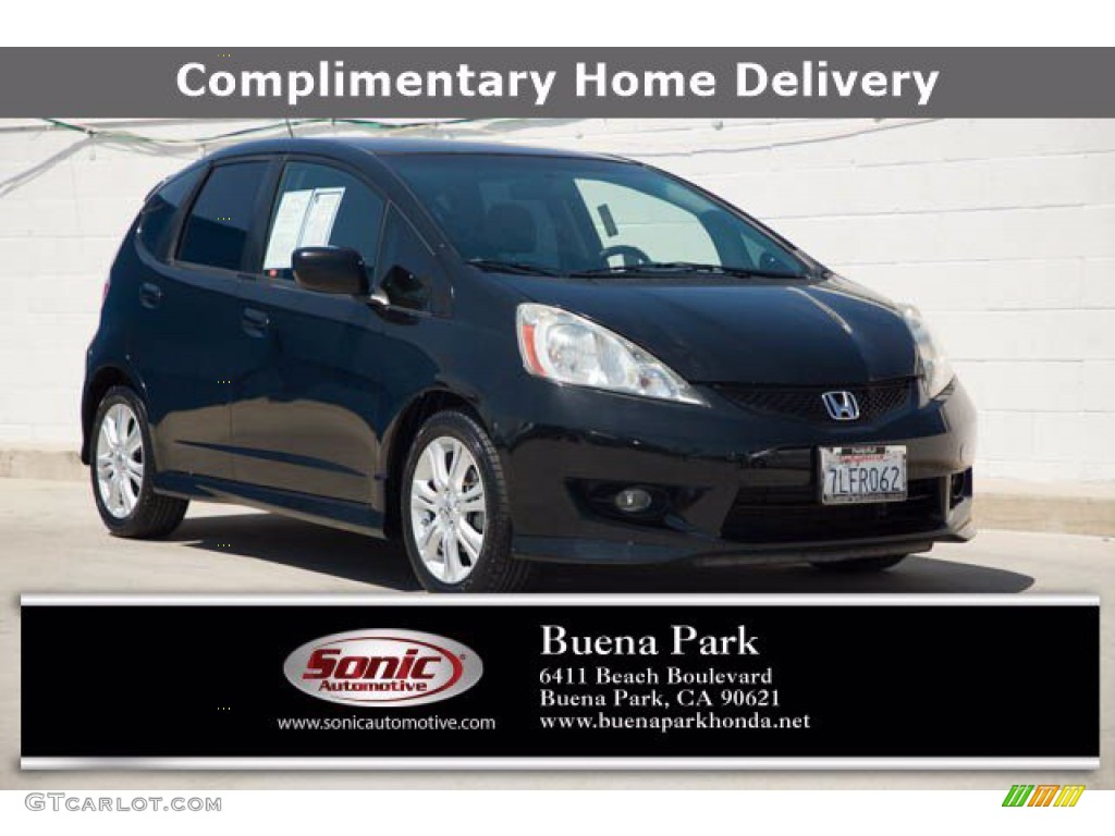 2011 Fit Sport - Crystal Black Pearl / Sport Black photo #1
