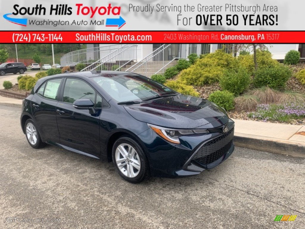 Galactic Aqua Mica Toyota Corolla Hatchback