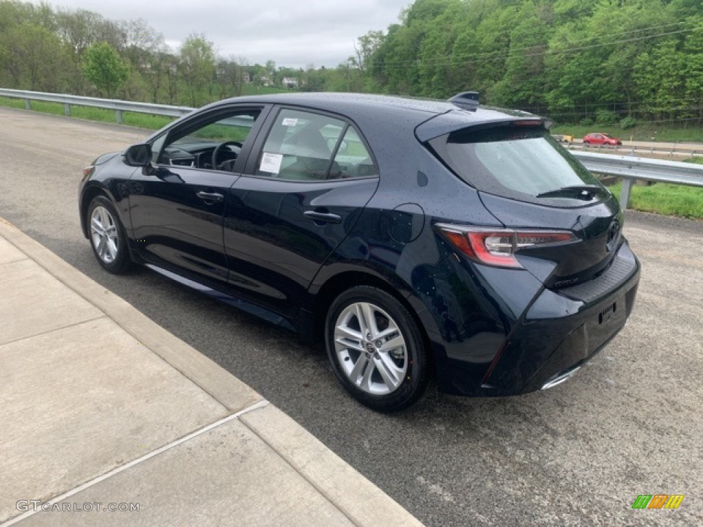 2021 Corolla Hatchback SE - Galactic Aqua Mica / Moonstone photo #2