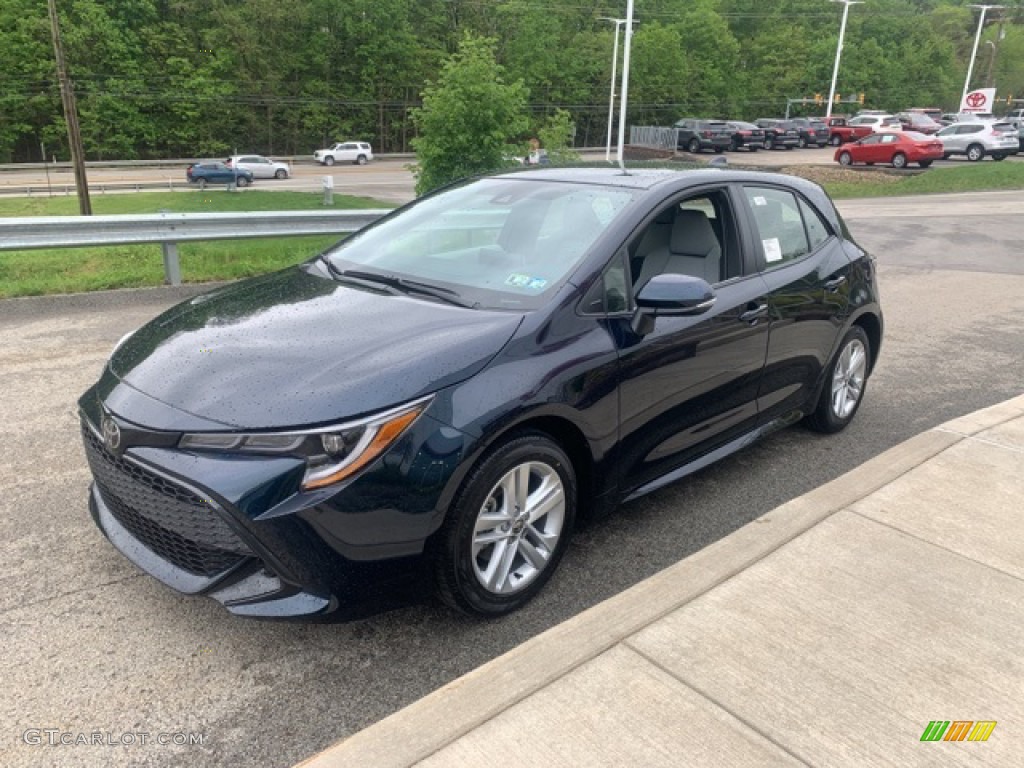 2021 Corolla Hatchback SE - Galactic Aqua Mica / Moonstone photo #12