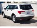 2018 White Diamond Pearl Honda Pilot LX  photo #2