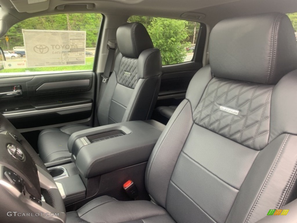 2021 Toyota Tundra Platinum CrewMax 4x4 Front Seat Photo #141886620