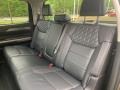 2021 Toyota Tundra Black Interior Rear Seat Photo