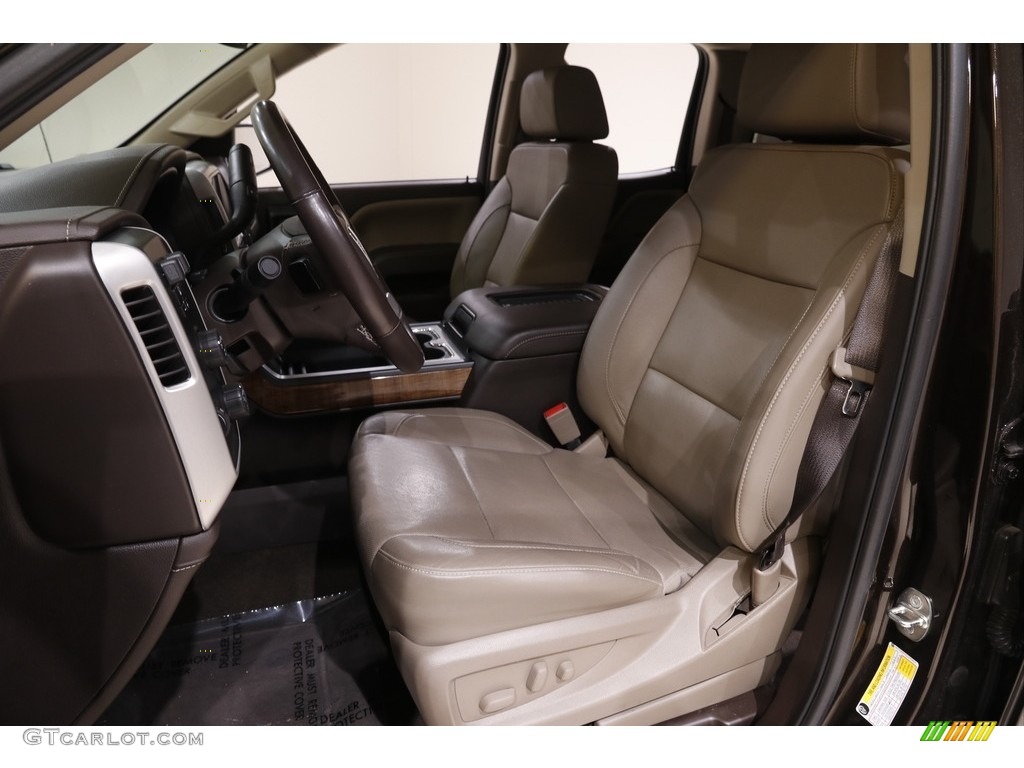 2018 Sierra 1500 SLT Double Cab 4WD - Deep Mahogany Metallic / Cocoa/­Dune photo #5