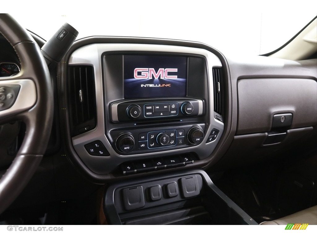 2018 Sierra 1500 SLT Double Cab 4WD - Deep Mahogany Metallic / Cocoa/­Dune photo #10