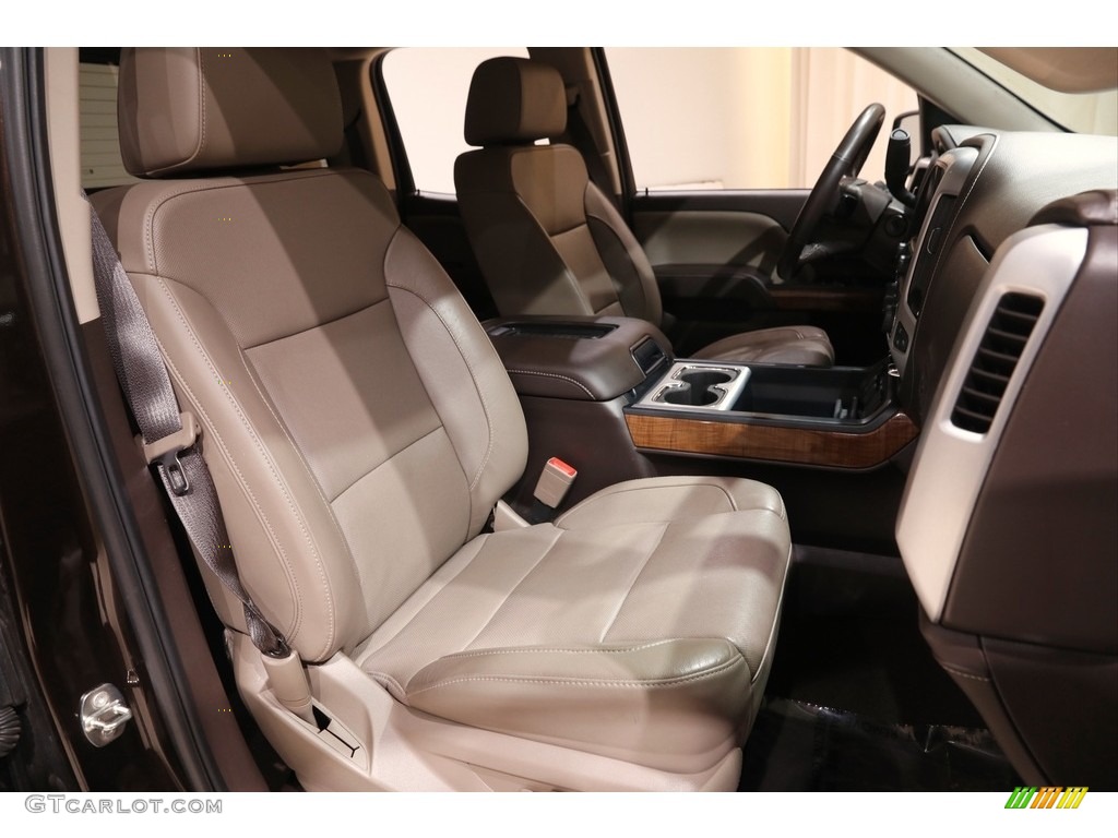 2018 Sierra 1500 SLT Double Cab 4WD - Deep Mahogany Metallic / Cocoa/­Dune photo #15