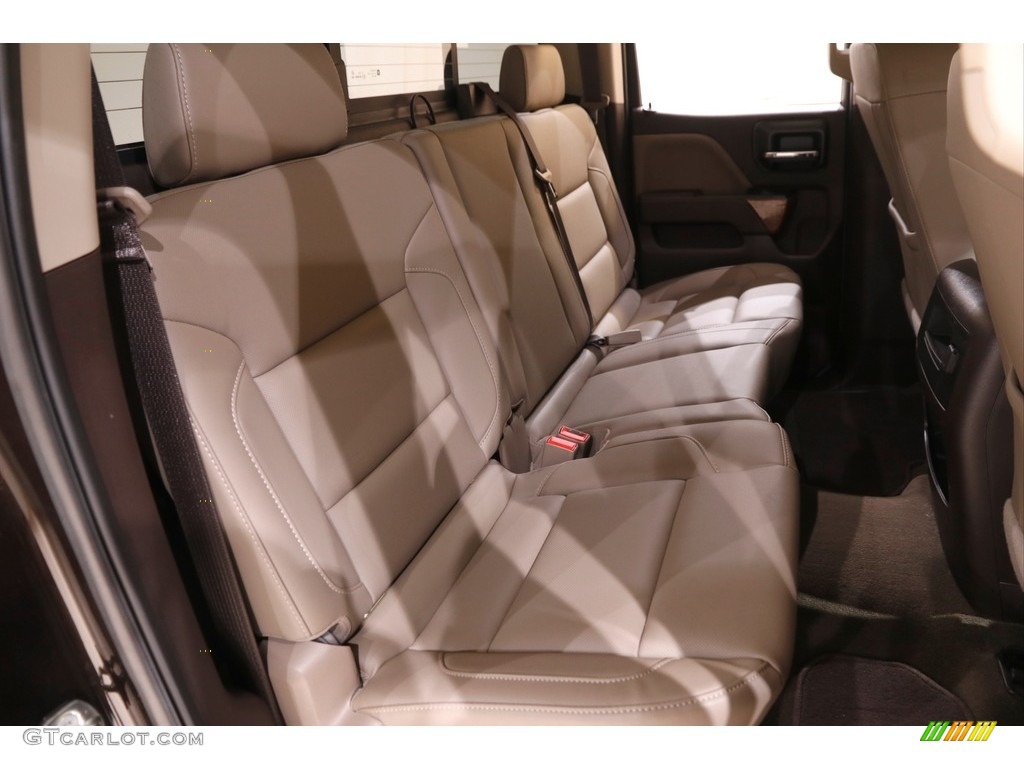 2018 Sierra 1500 SLT Double Cab 4WD - Deep Mahogany Metallic / Cocoa/­Dune photo #16