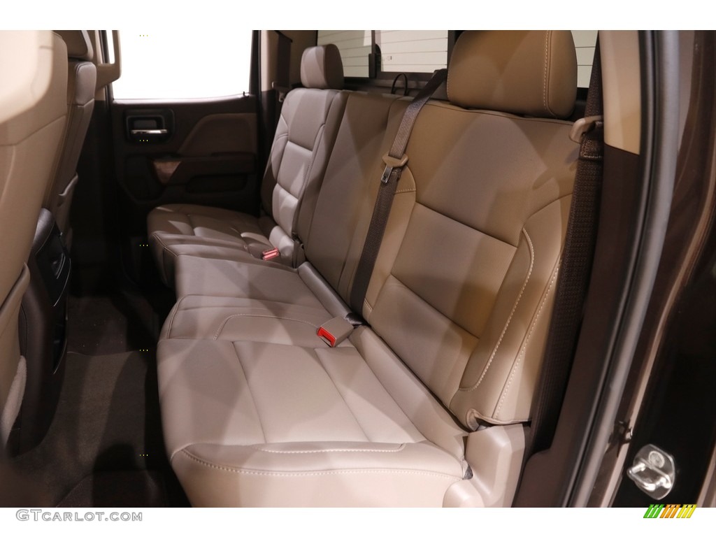 2018 Sierra 1500 SLT Double Cab 4WD - Deep Mahogany Metallic / Cocoa/­Dune photo #17