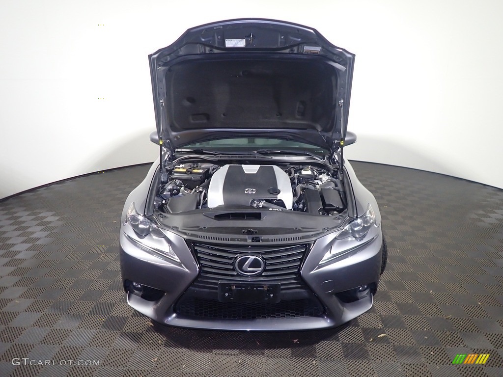 2016 IS 300 AWD - Nebula Gray Pearl / Black photo #8