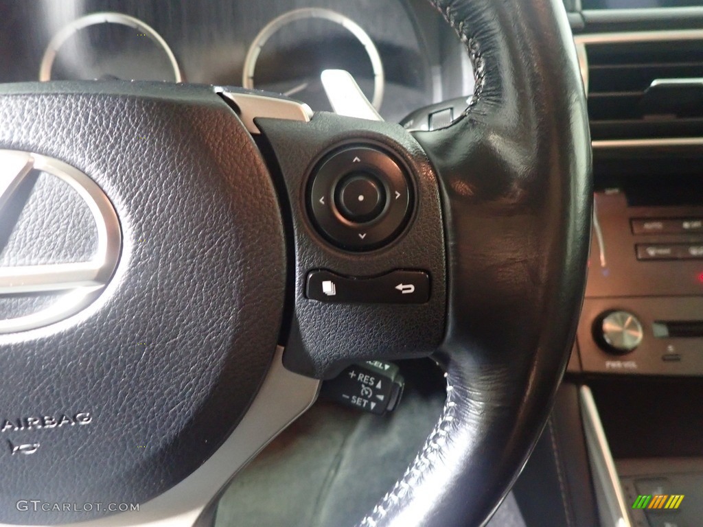 2016 IS 300 AWD - Nebula Gray Pearl / Black photo #32