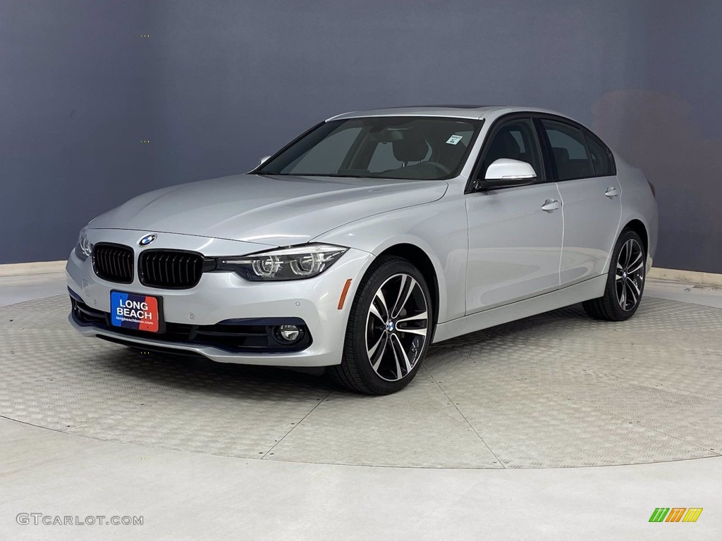 2018 3 Series 340i Sedan - Glacier Silver Metallic / Black photo #3