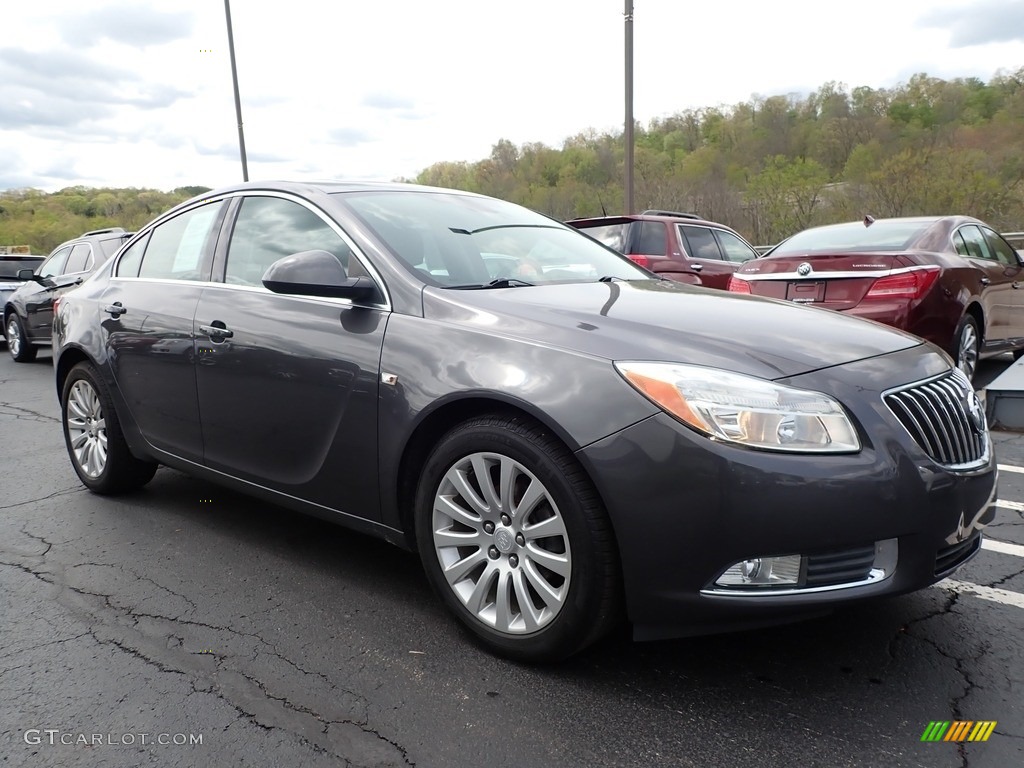2011 Regal CXL - Granite Gray Metallic / Ebony photo #4