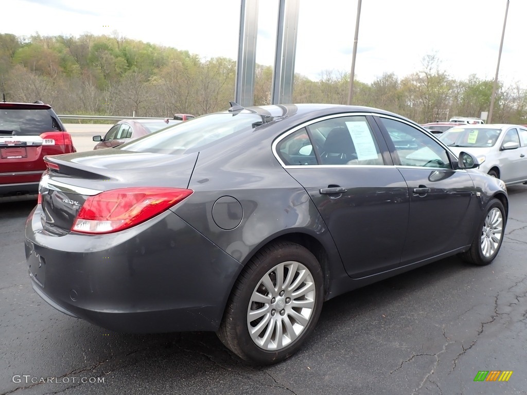 2011 Regal CXL - Granite Gray Metallic / Ebony photo #9