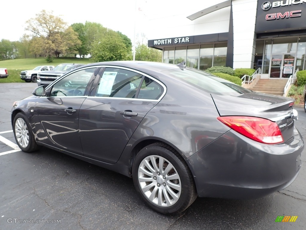 2011 Regal CXL - Granite Gray Metallic / Ebony photo #12