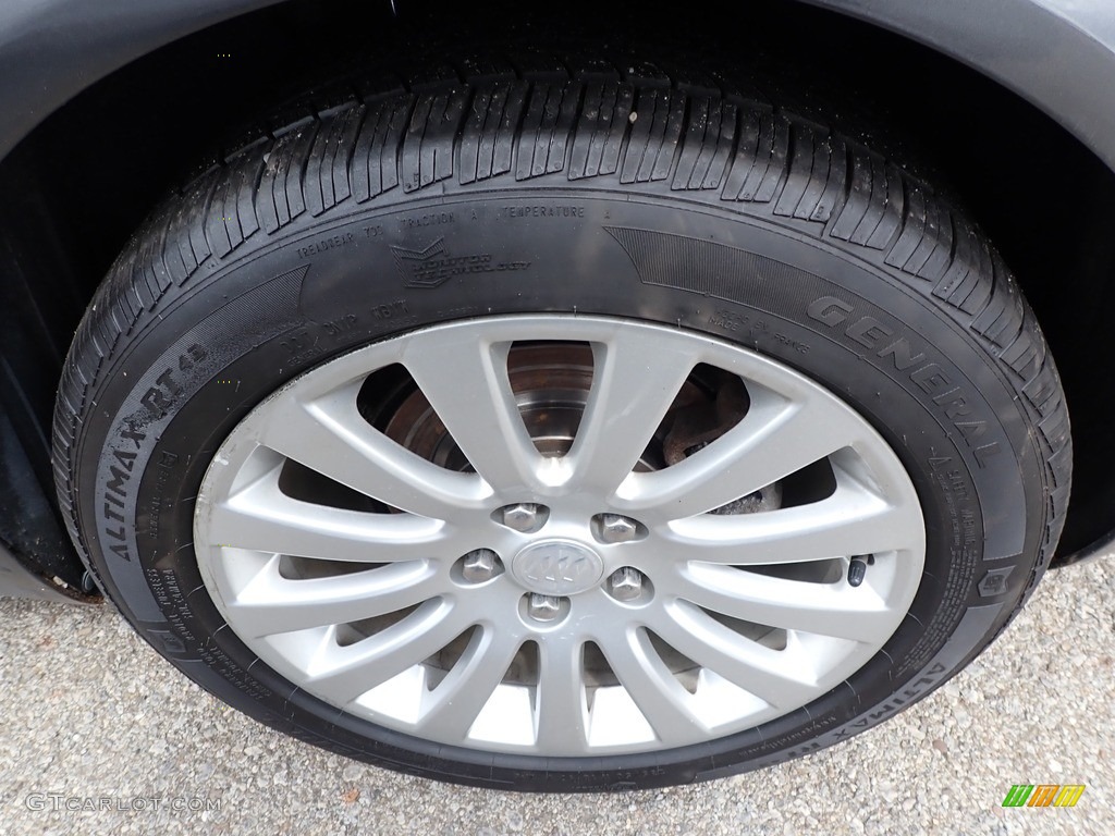 2011 Regal CXL - Granite Gray Metallic / Ebony photo #14