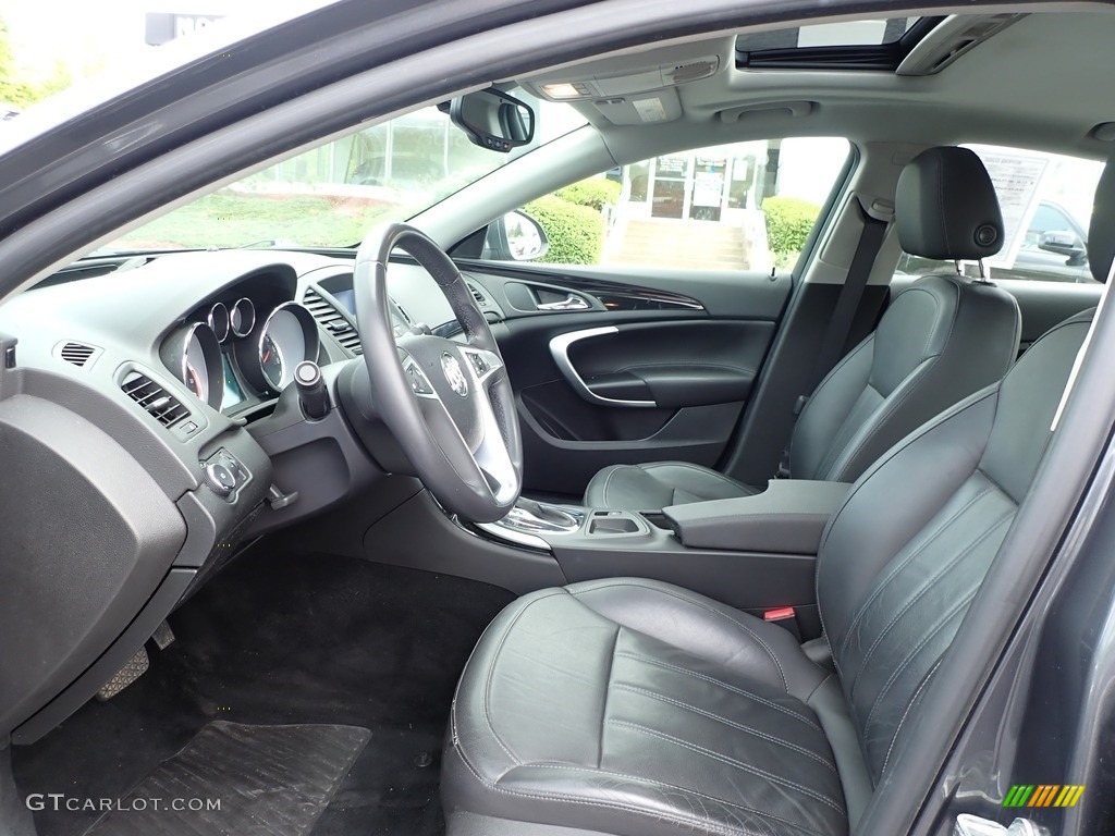 2011 Regal CXL - Granite Gray Metallic / Ebony photo #16