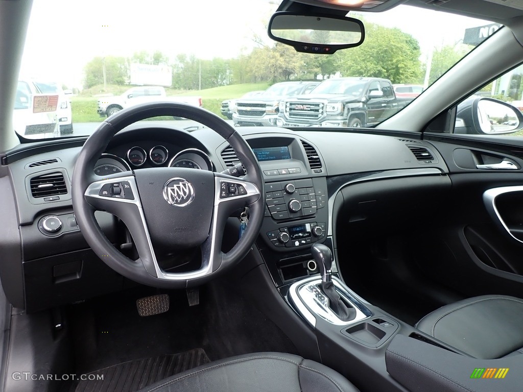 2011 Regal CXL - Granite Gray Metallic / Ebony photo #18