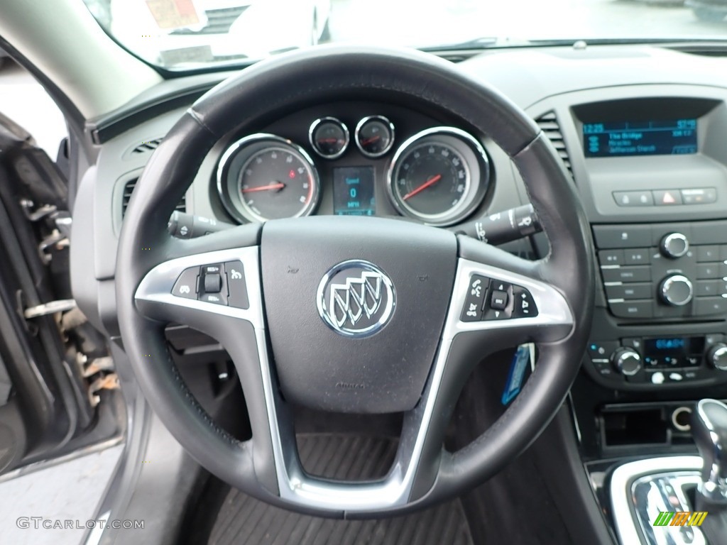 2011 Regal CXL - Granite Gray Metallic / Ebony photo #21