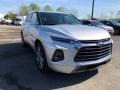 2021 Silver Ice Metallic Chevrolet Blazer Premier AWD  photo #2