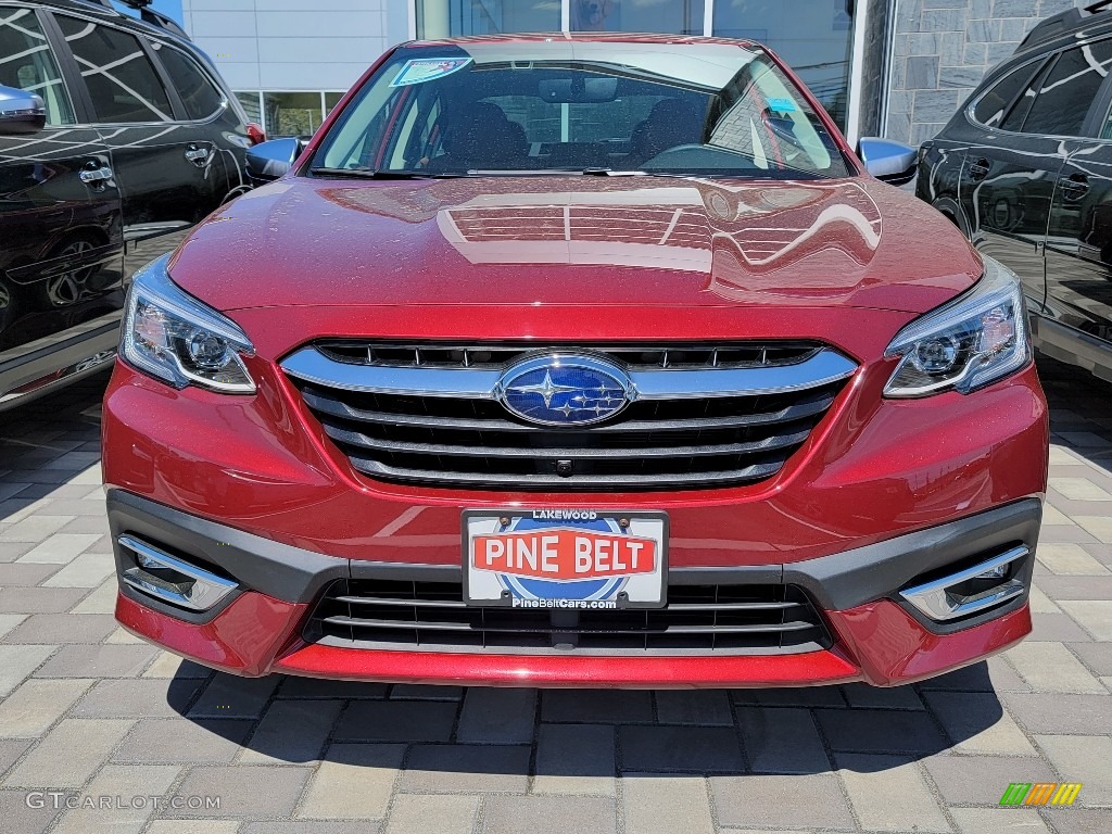 2021 Legacy Touring XT - Crimson Red Pearl / Tan photo #2