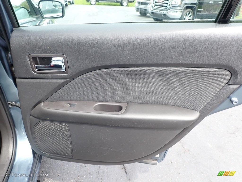 2012 Fusion SE - Steel Blue Metallic / Charcoal Black photo #8