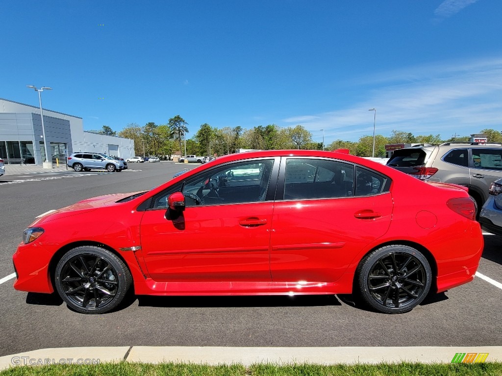 Pure Red 2021 Subaru WRX Limited Exterior Photo #141889828