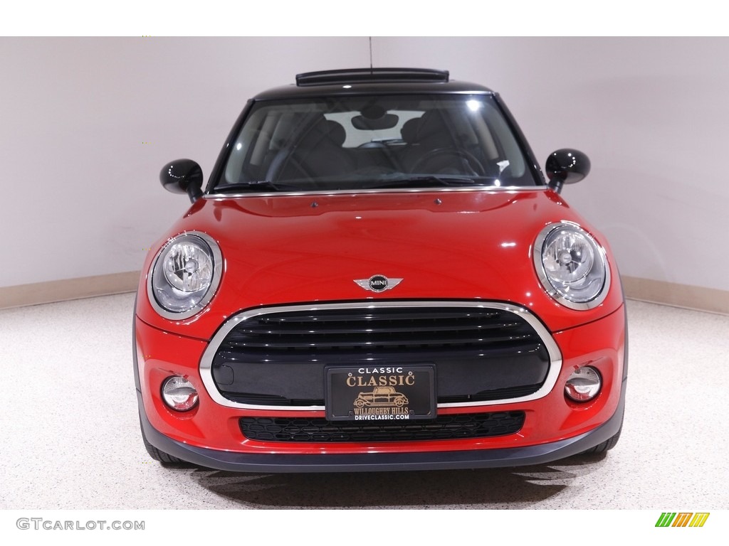 2018 Hardtop Cooper 2 Door - Blazing Red Metallic / Carbon Black photo #2