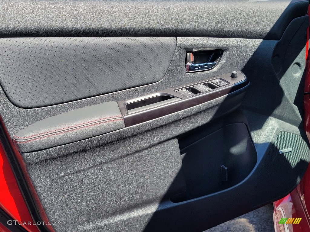 2021 Subaru WRX Limited Carbon Black Door Panel Photo #141890050