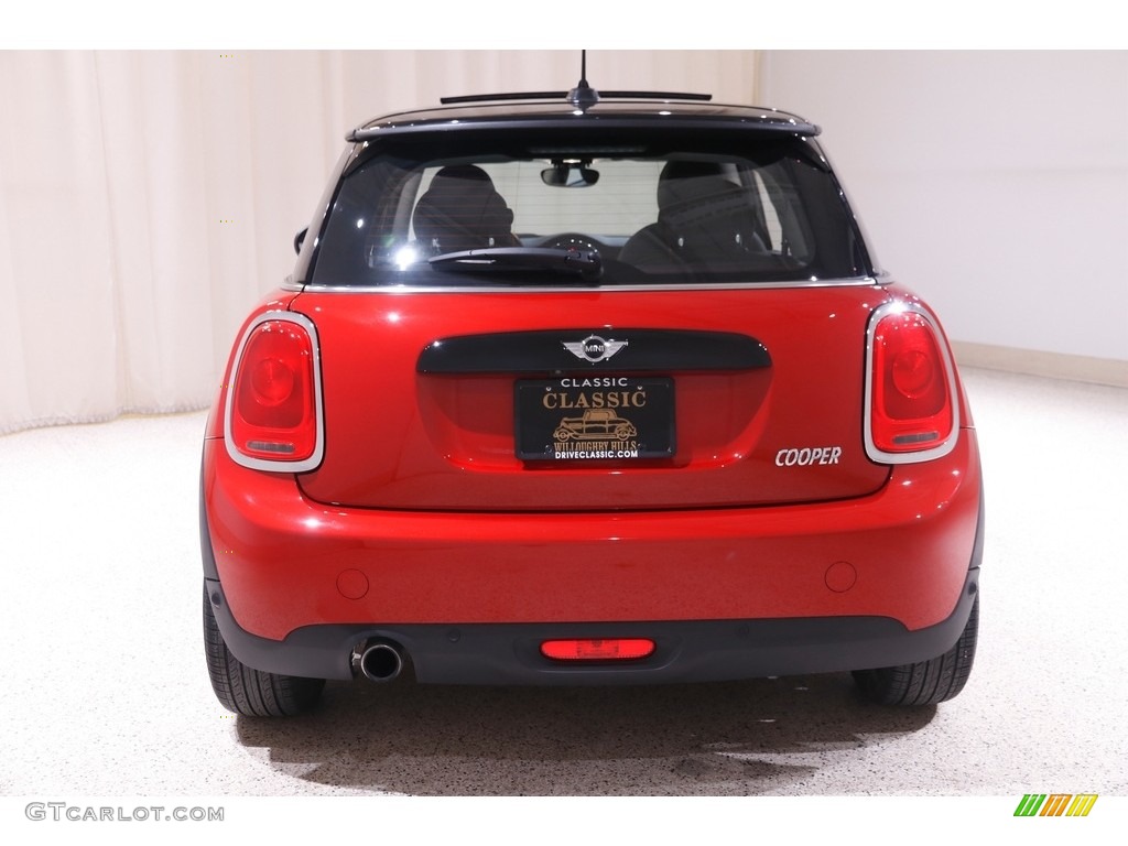 2018 Hardtop Cooper 2 Door - Blazing Red Metallic / Carbon Black photo #15