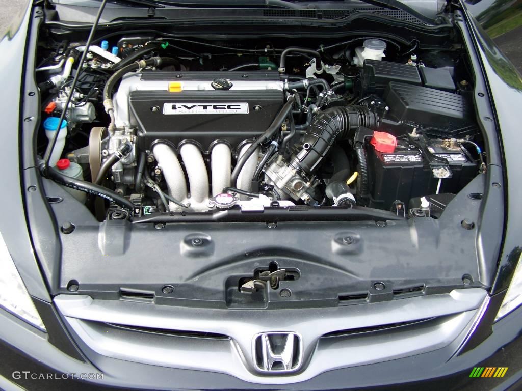 2006 Accord LX Coupe - Nighthawk Black Pearl / Black photo #13