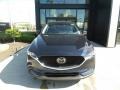 2021 Deep Crystal Blue Mica Mazda CX-5 Grand Touring AWD  photo #2