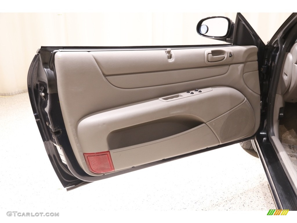 2003 Chrysler Sebring LX Convertible Taupe Door Panel Photo #141890764