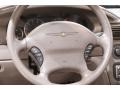 Taupe 2003 Chrysler Sebring LX Convertible Steering Wheel