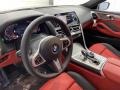 2022 BMW 8 Series Fiona Red/Black Interior Dashboard Photo