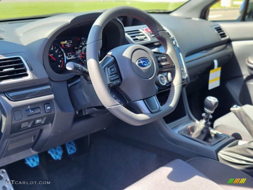 2021 Subaru WRX Premium Carbon Black Steering Wheel Photo #141891058