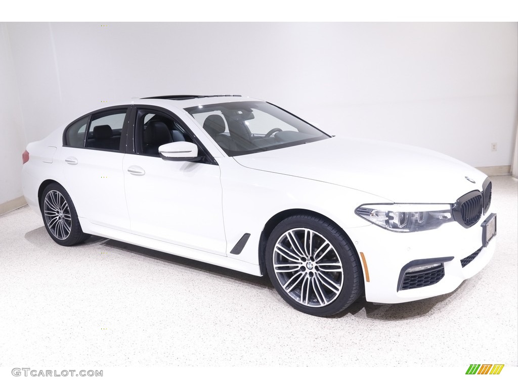 Alpine White BMW 5 Series