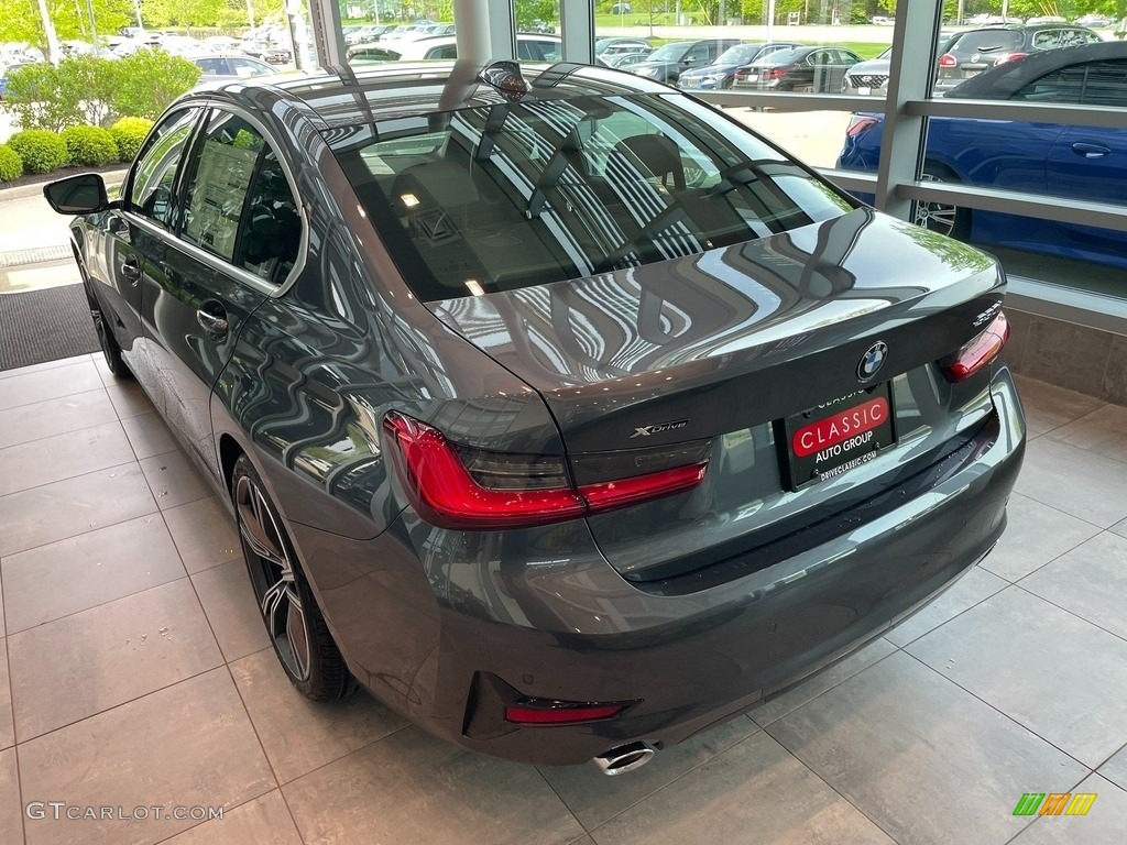 2021 3 Series 330i xDrive Sedan - Mineral Gray Metallic / Black photo #2