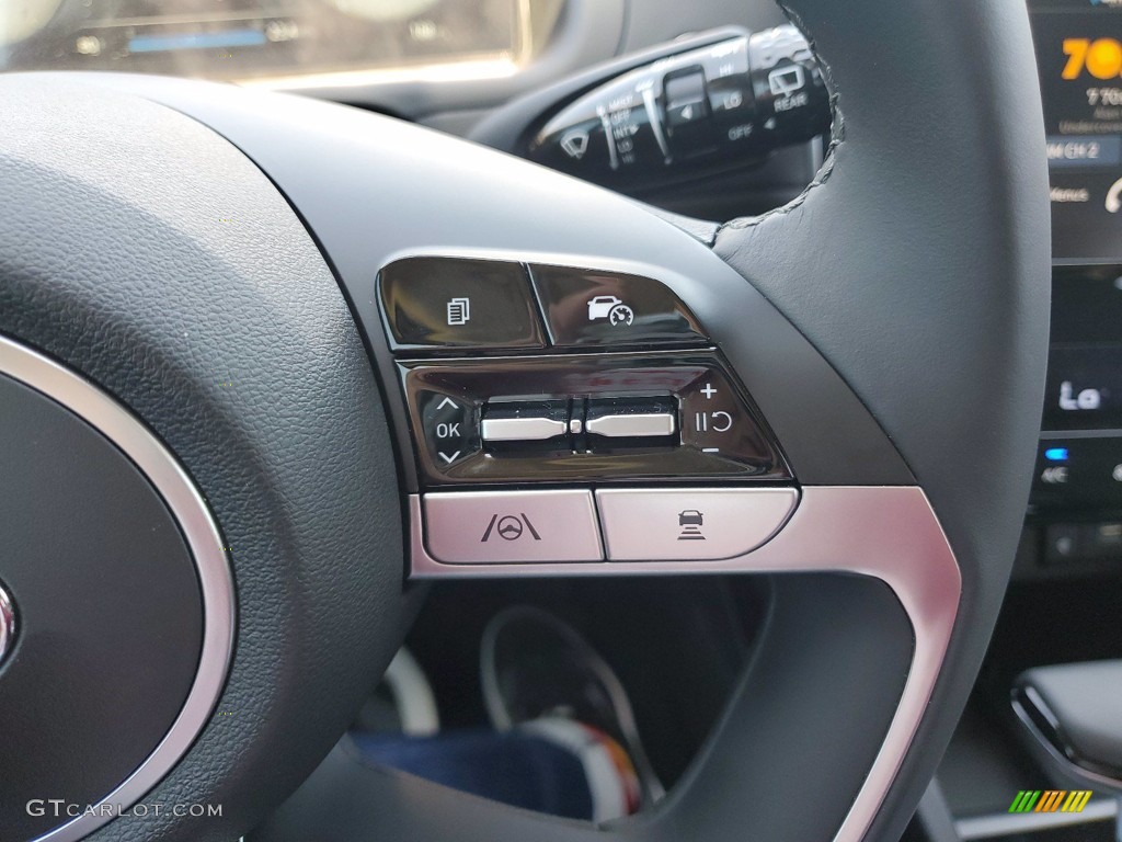 2022 Hyundai Tucson SEL Black Steering Wheel Photo #141892552