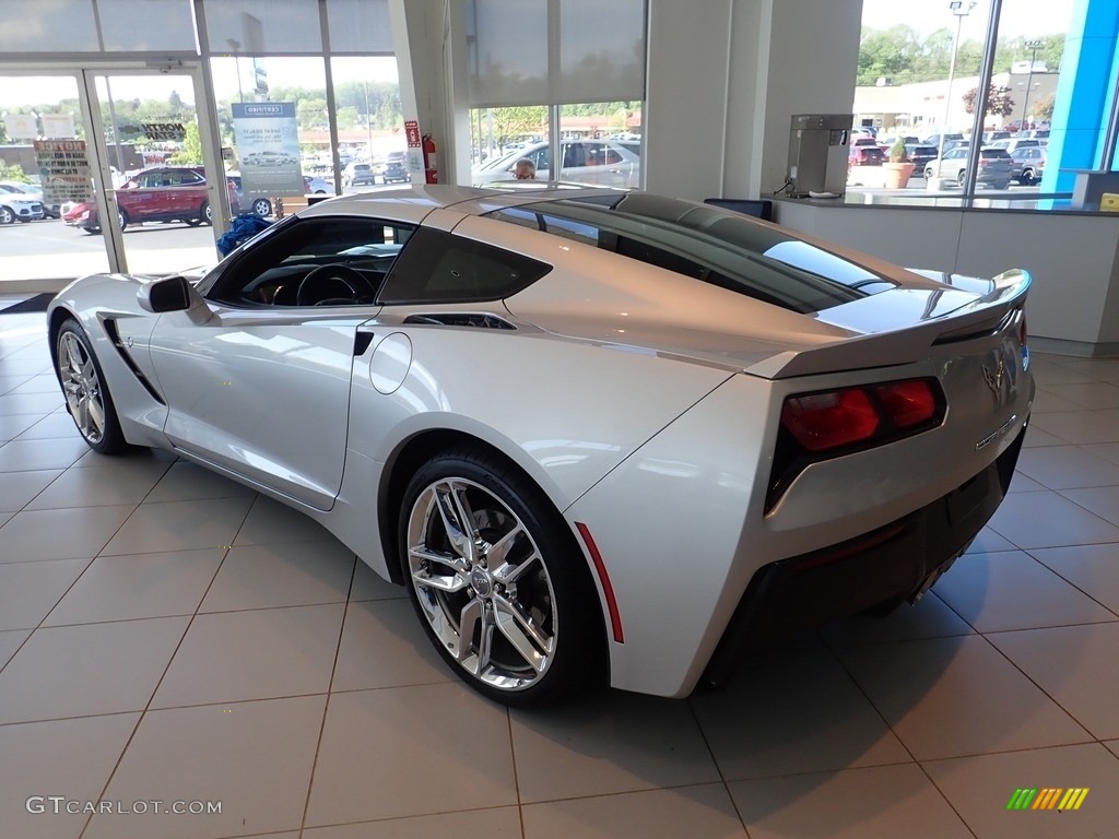2014 Corvette Stingray Coupe Z51 - Blade Silver Metallic / Jet Black photo #4