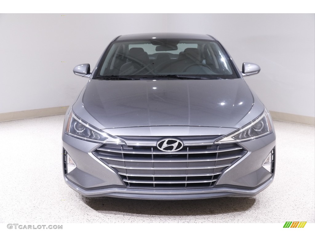 2019 Elantra SE - Machine Gray / Gray photo #2