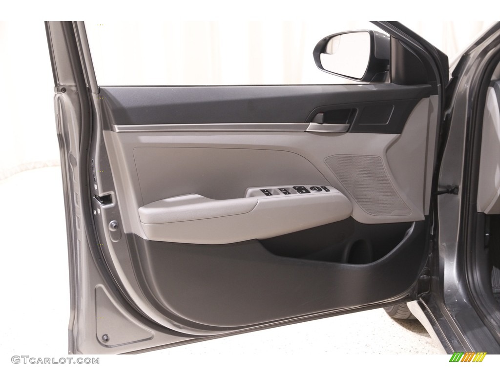 2019 Elantra SE - Machine Gray / Gray photo #4