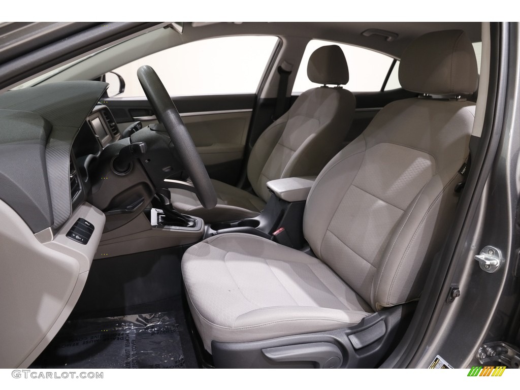 2019 Elantra SE - Machine Gray / Gray photo #5