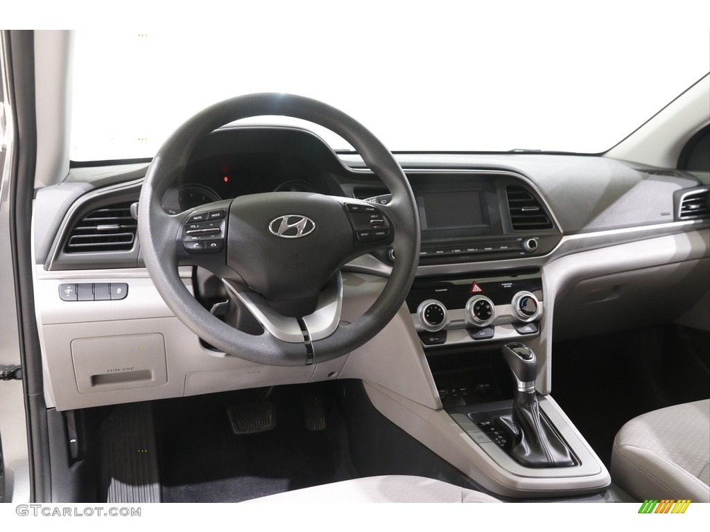 2019 Elantra SE - Machine Gray / Gray photo #6