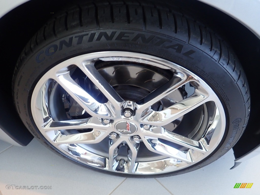 2014 Corvette Stingray Coupe Z51 - Blade Silver Metallic / Jet Black photo #13
