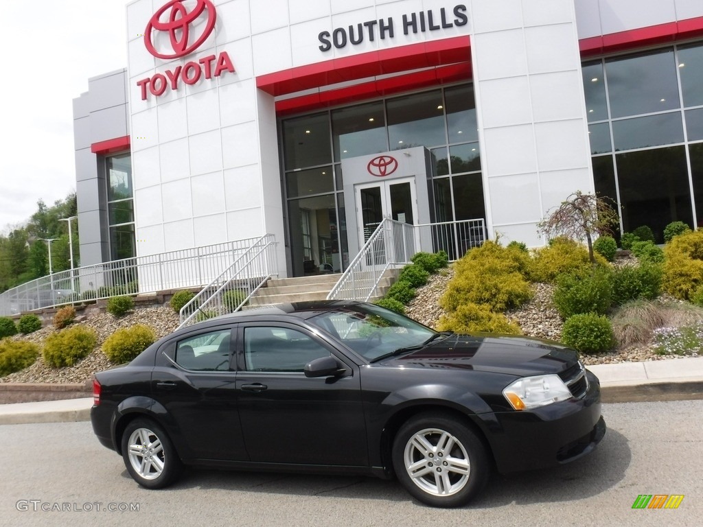 2010 Avenger Express - Brilliant Black Crystal Pearl / Dark Slate Gray photo #2