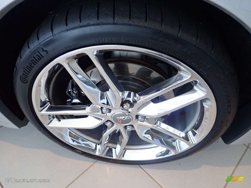 2014 Corvette Stingray Coupe Z51 - Blade Silver Metallic / Jet Black photo #15