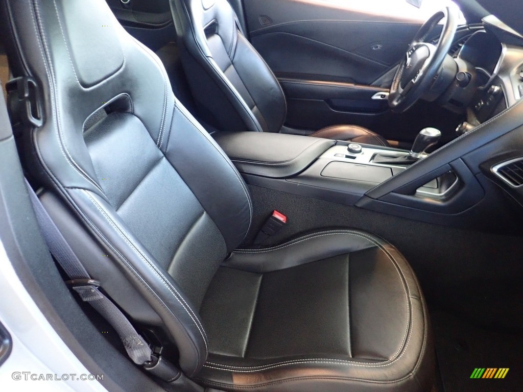 2014 Corvette Stingray Coupe Z51 - Blade Silver Metallic / Jet Black photo #17