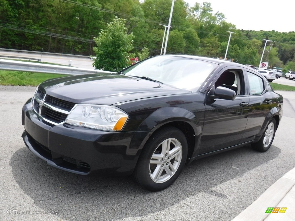 2010 Avenger Express - Brilliant Black Crystal Pearl / Dark Slate Gray photo #8